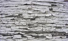 Chipped lead paint