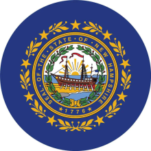 NH state seal