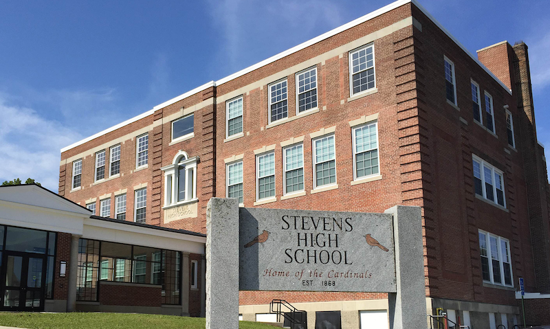 Stevens High School in Claremont, NH