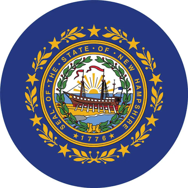 NH state seal