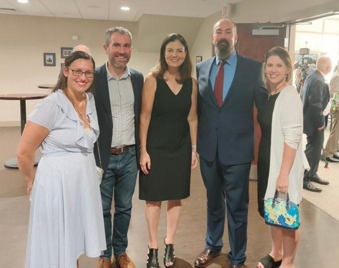 Kelly Ayotte, Jason Osborne, and Jeremy Kauffman